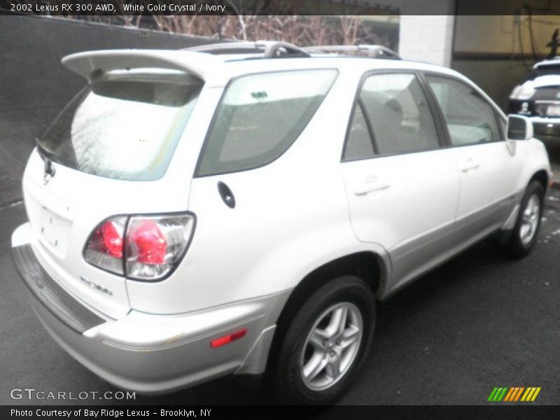 White Gold Crystal / Ivory 2002 Lexus RX 300 AWD