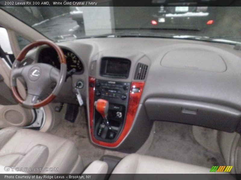 White Gold Crystal / Ivory 2002 Lexus RX 300 AWD