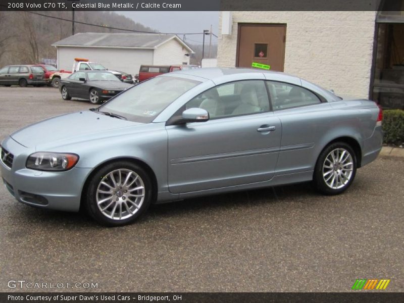 Celestial Blue Metallic / Calcite Cream 2008 Volvo C70 T5