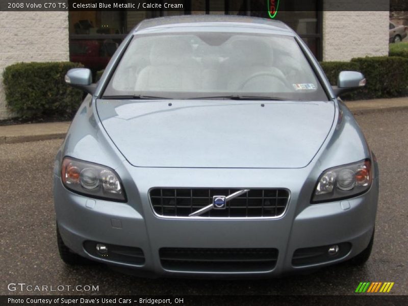 Celestial Blue Metallic / Calcite Cream 2008 Volvo C70 T5