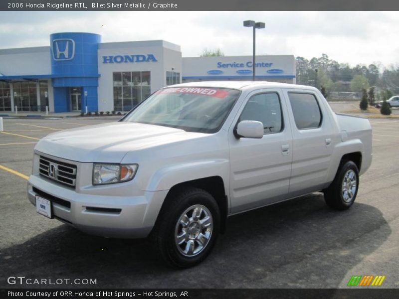 Billet Silver Metallic / Graphite 2006 Honda Ridgeline RTL