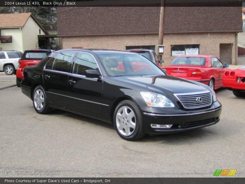 Black Onyx / Black 2004 Lexus LS 430