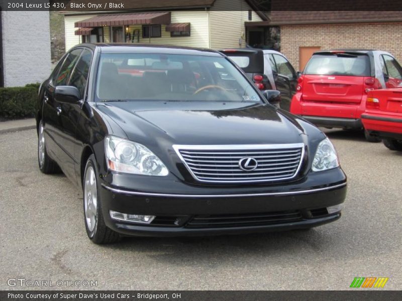 Black Onyx / Black 2004 Lexus LS 430
