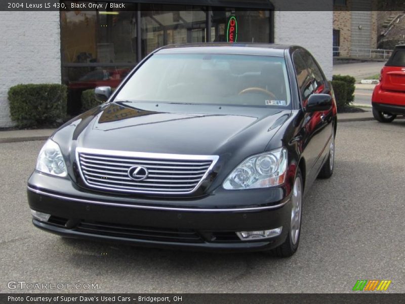 Black Onyx / Black 2004 Lexus LS 430