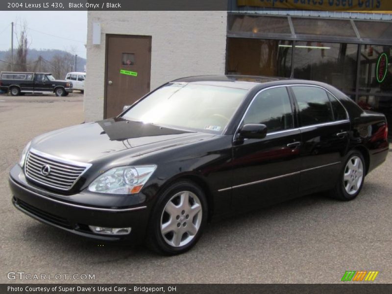Black Onyx / Black 2004 Lexus LS 430