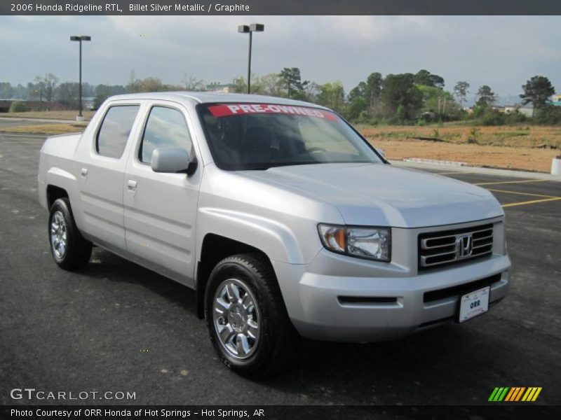 Billet Silver Metallic / Graphite 2006 Honda Ridgeline RTL