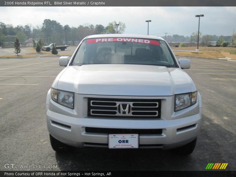 Billet Silver Metallic / Graphite 2006 Honda Ridgeline RTL