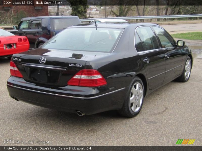 Black Onyx / Black 2004 Lexus LS 430