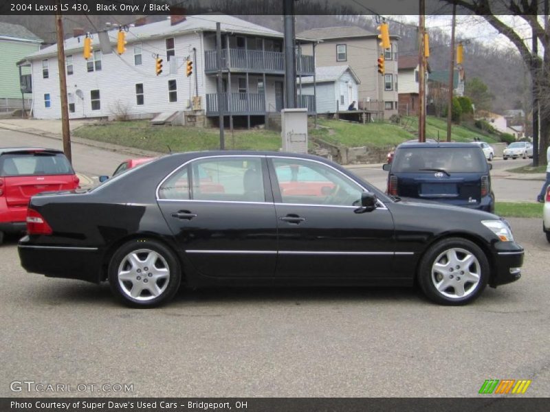 Black Onyx / Black 2004 Lexus LS 430