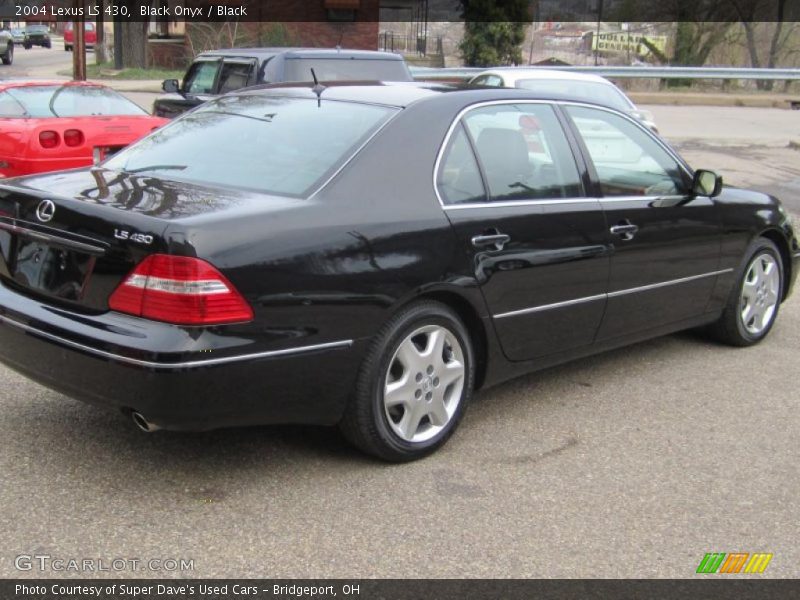 Black Onyx / Black 2004 Lexus LS 430