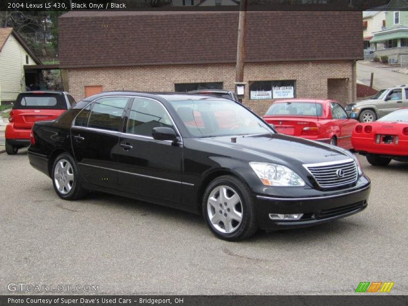 Black Onyx / Black 2004 Lexus LS 430