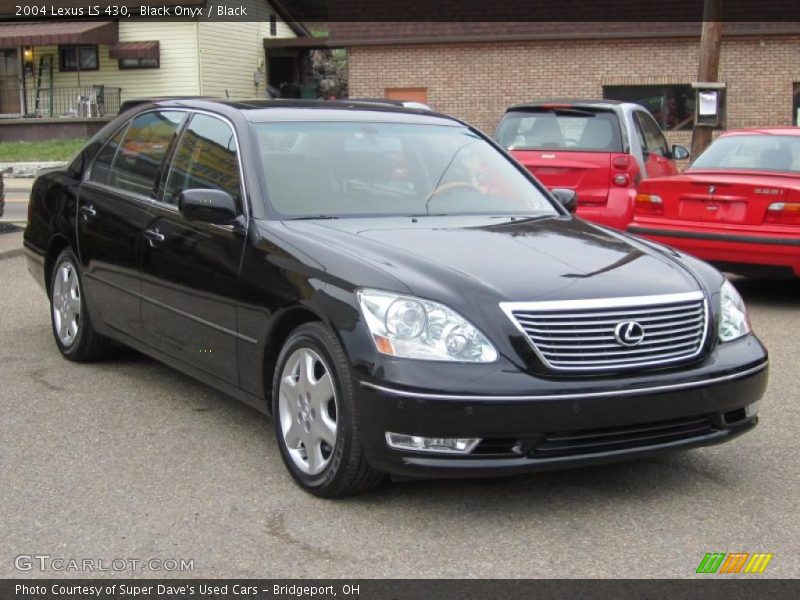 Black Onyx / Black 2004 Lexus LS 430