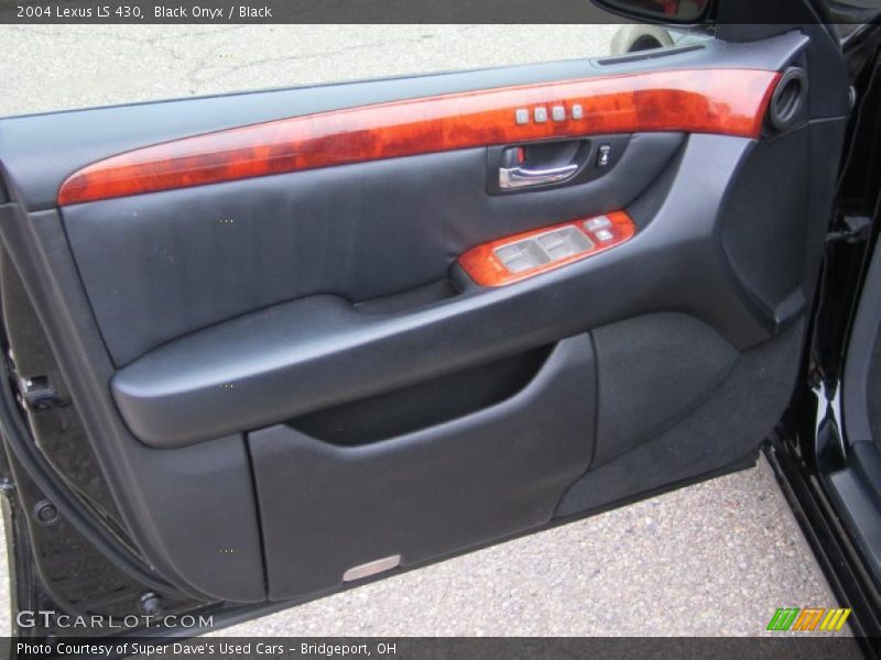Black Onyx / Black 2004 Lexus LS 430