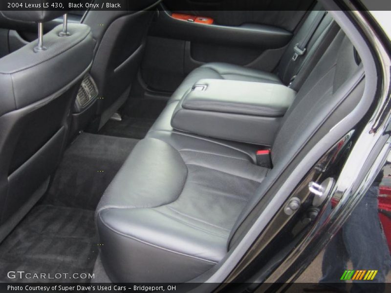 Black Onyx / Black 2004 Lexus LS 430