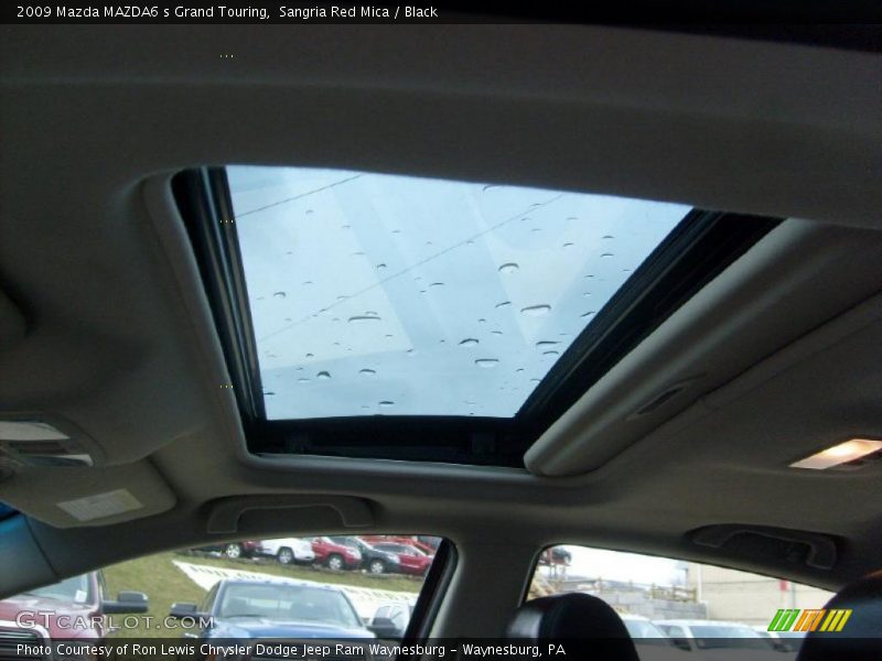 Sangria Red Mica / Black 2009 Mazda MAZDA6 s Grand Touring