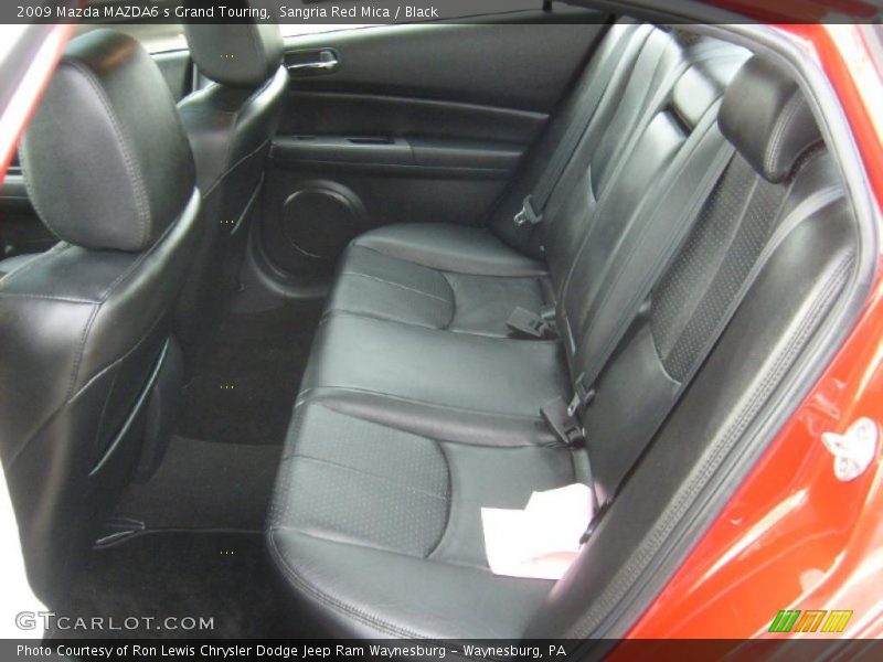 Sangria Red Mica / Black 2009 Mazda MAZDA6 s Grand Touring