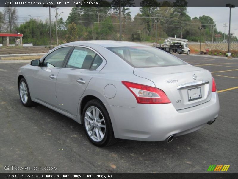 Brilliant Silver / Charcoal 2011 Nissan Maxima 3.5 SV
