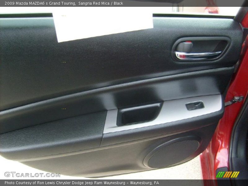 Sangria Red Mica / Black 2009 Mazda MAZDA6 s Grand Touring