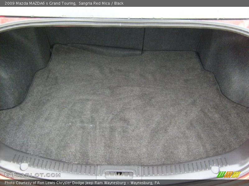 Sangria Red Mica / Black 2009 Mazda MAZDA6 s Grand Touring