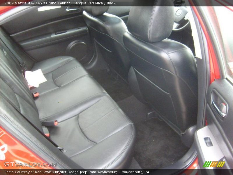 Sangria Red Mica / Black 2009 Mazda MAZDA6 s Grand Touring
