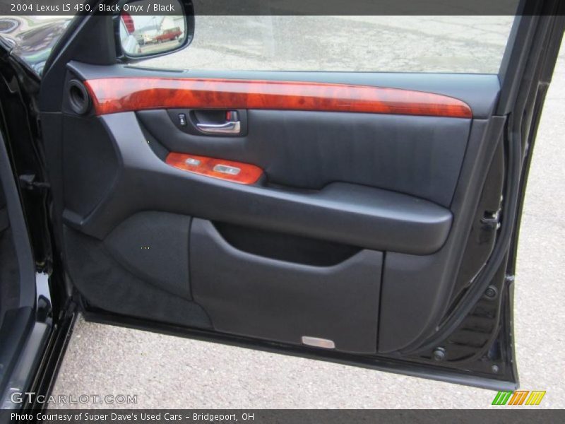 Black Onyx / Black 2004 Lexus LS 430