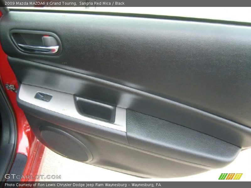 Sangria Red Mica / Black 2009 Mazda MAZDA6 s Grand Touring