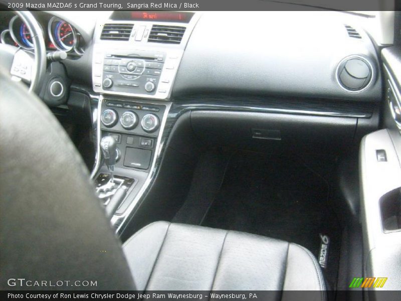 Sangria Red Mica / Black 2009 Mazda MAZDA6 s Grand Touring
