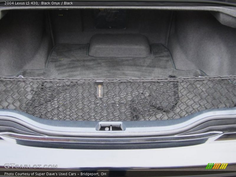 Black Onyx / Black 2004 Lexus LS 430