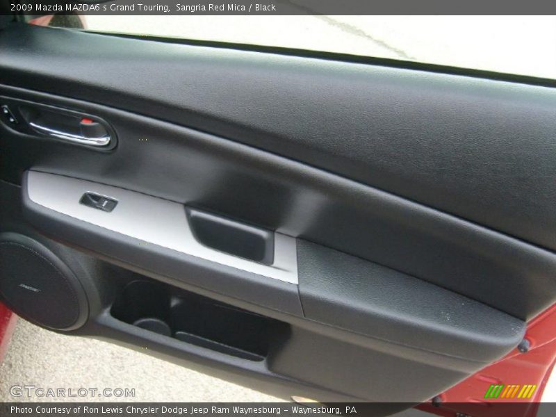 Sangria Red Mica / Black 2009 Mazda MAZDA6 s Grand Touring