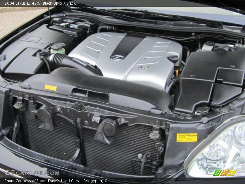 Black Onyx / Black 2004 Lexus LS 430