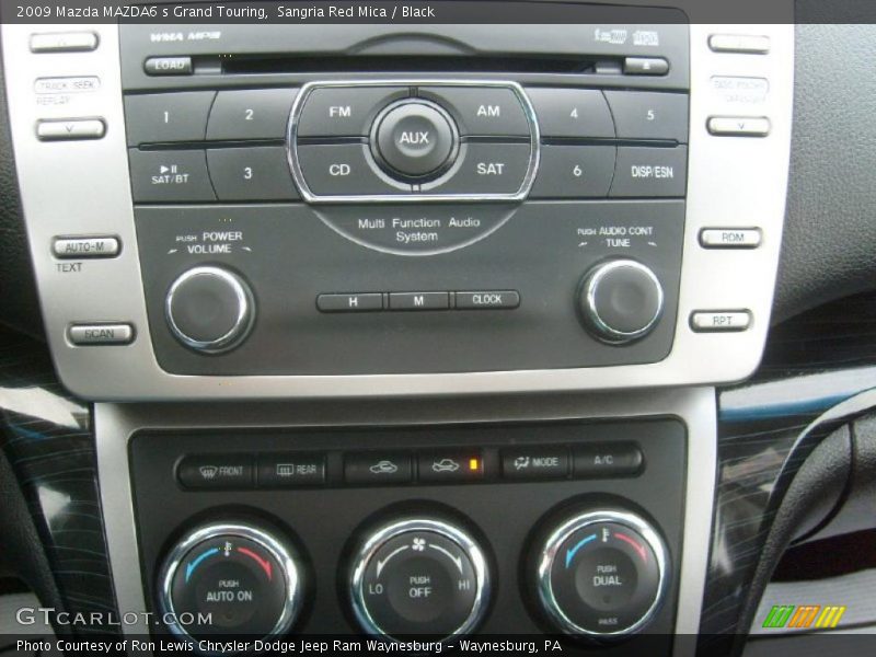 Sangria Red Mica / Black 2009 Mazda MAZDA6 s Grand Touring