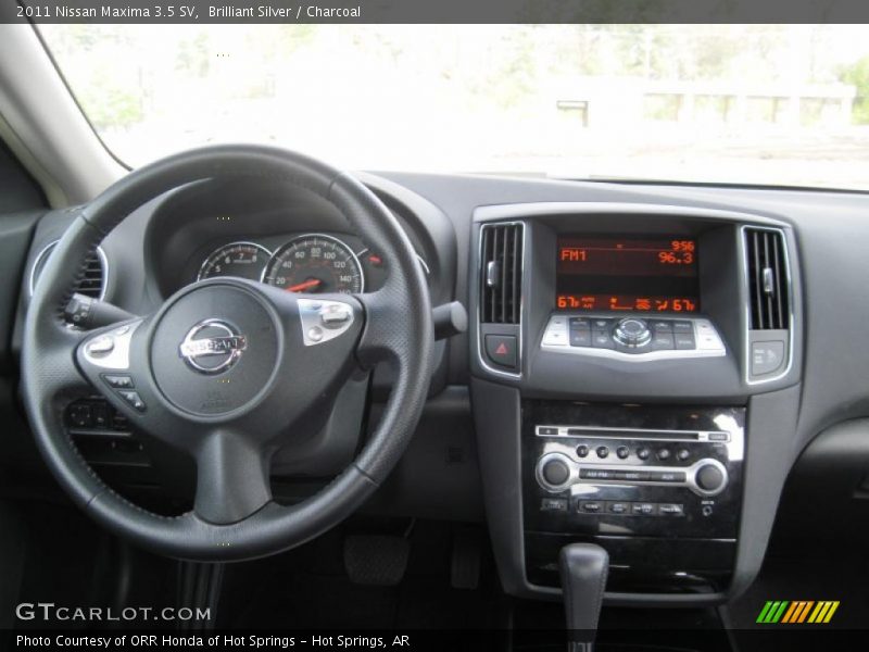 Brilliant Silver / Charcoal 2011 Nissan Maxima 3.5 SV