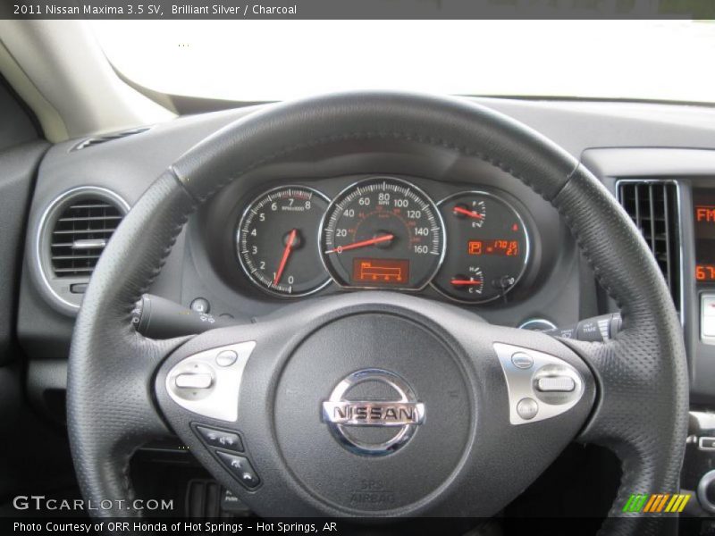 Brilliant Silver / Charcoal 2011 Nissan Maxima 3.5 SV