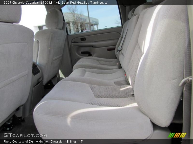 Sport Red Metallic / Tan/Neutral 2005 Chevrolet Suburban 1500 LT 4x4