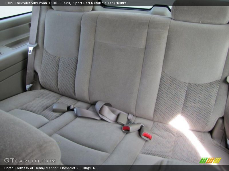 Sport Red Metallic / Tan/Neutral 2005 Chevrolet Suburban 1500 LT 4x4