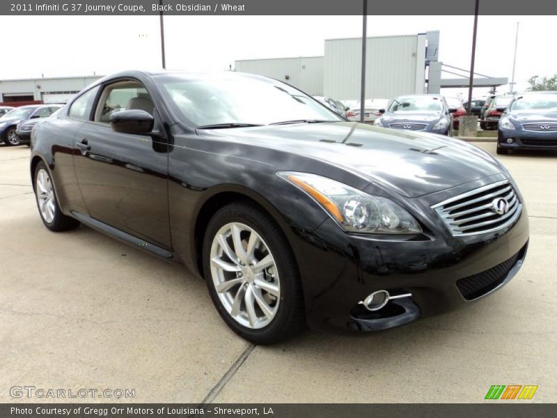 Front 3/4 View of 2011 G 37 Journey Coupe