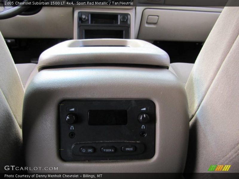 Sport Red Metallic / Tan/Neutral 2005 Chevrolet Suburban 1500 LT 4x4