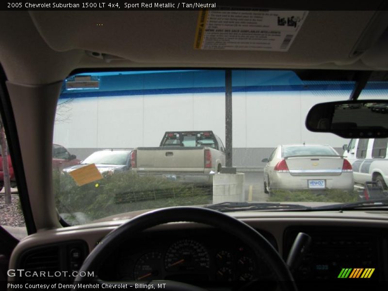 Sport Red Metallic / Tan/Neutral 2005 Chevrolet Suburban 1500 LT 4x4