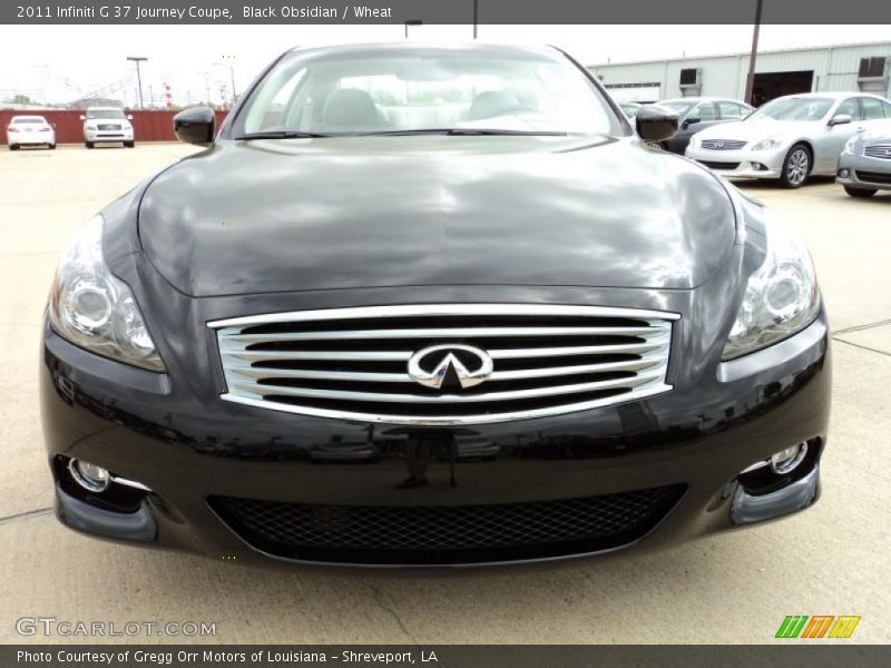 Black Obsidian / Wheat 2011 Infiniti G 37 Journey Coupe