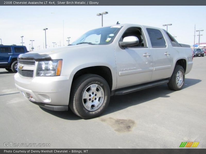 Silver Birch Metallic / Ebony 2008 Chevrolet Avalanche LT 4x4