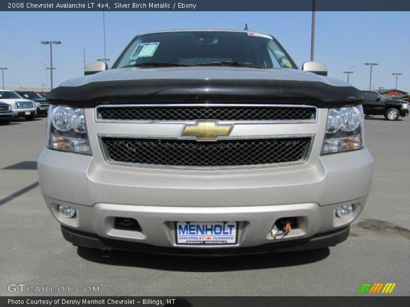 Silver Birch Metallic / Ebony 2008 Chevrolet Avalanche LT 4x4