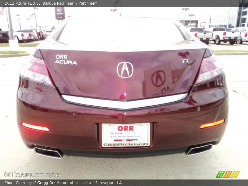 Basque Red Pearl / Parchment 2012 Acura TL 3.5
