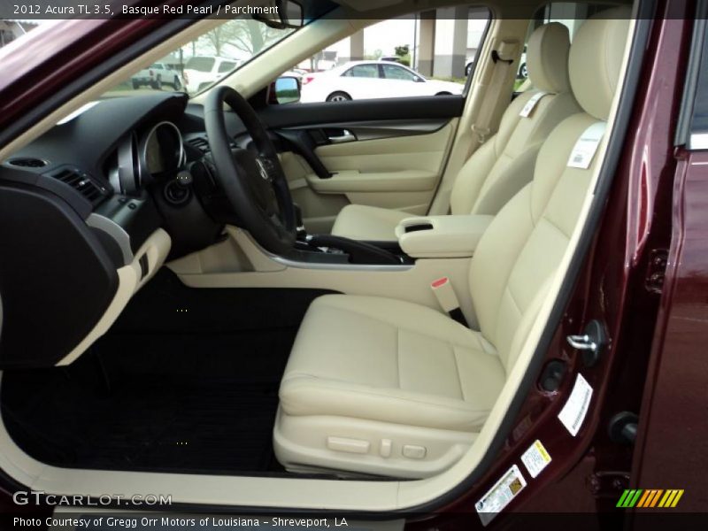  2012 TL 3.5 Parchment Interior