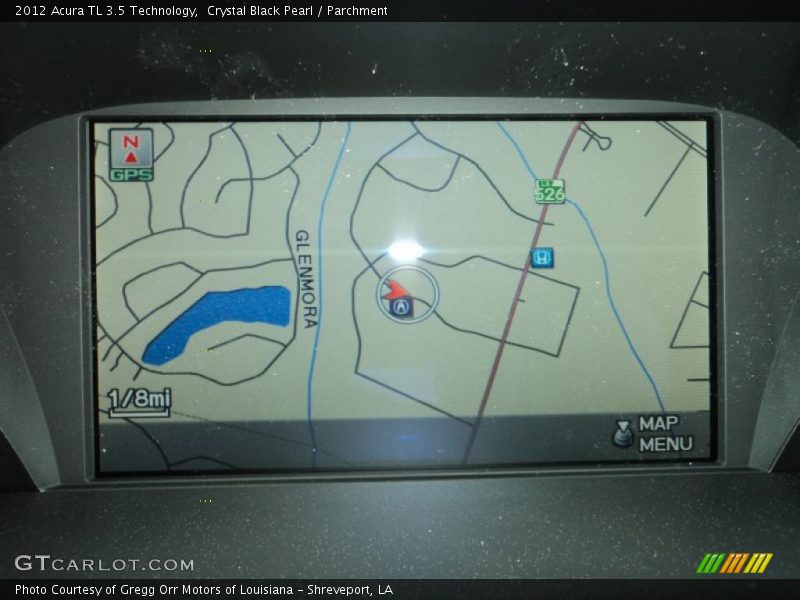 Navigation of 2012 TL 3.5 Technology