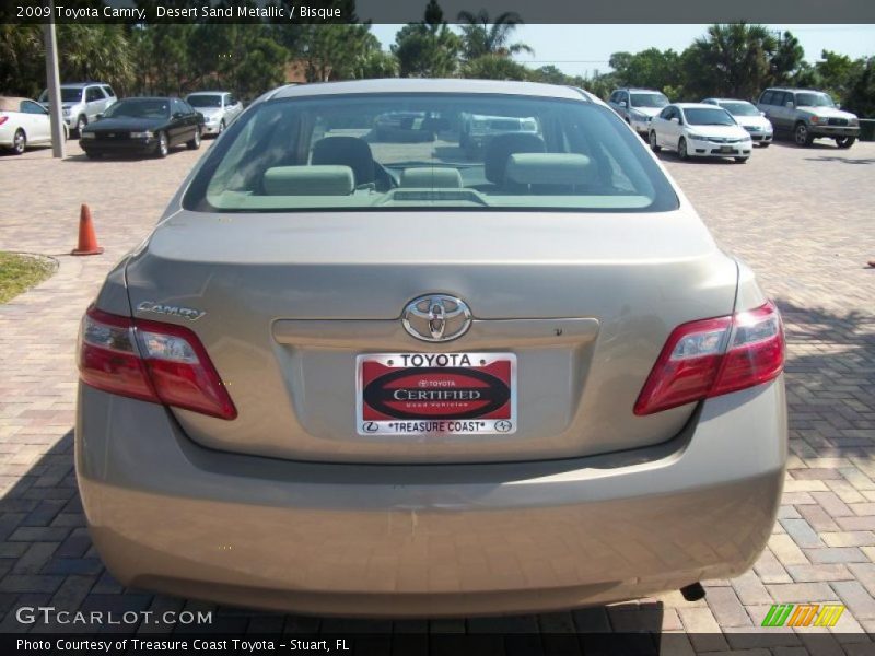 Desert Sand Metallic / Bisque 2009 Toyota Camry