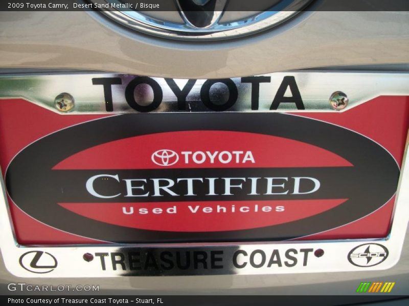 Desert Sand Metallic / Bisque 2009 Toyota Camry