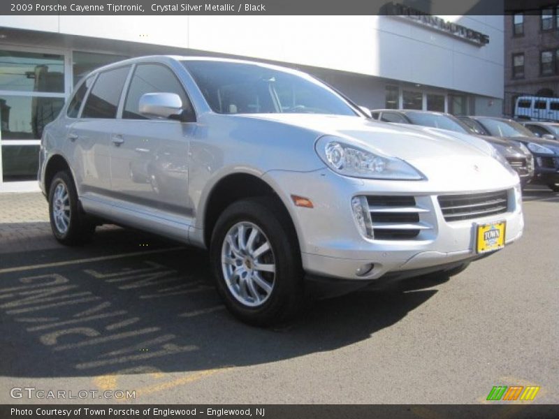 Crystal Silver Metallic / Black 2009 Porsche Cayenne Tiptronic