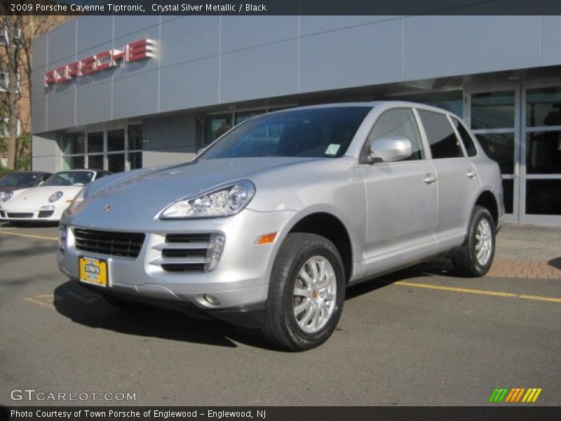 Crystal Silver Metallic / Black 2009 Porsche Cayenne Tiptronic