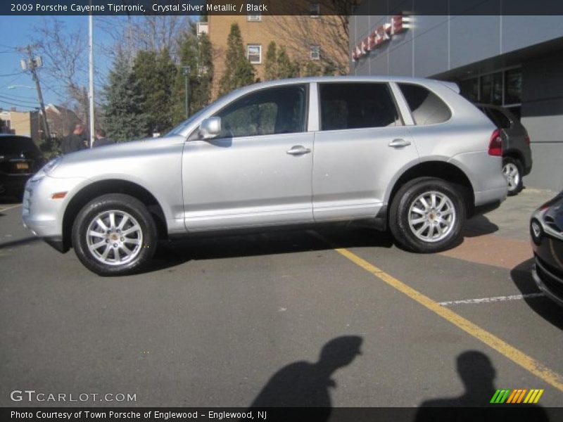 Crystal Silver Metallic / Black 2009 Porsche Cayenne Tiptronic