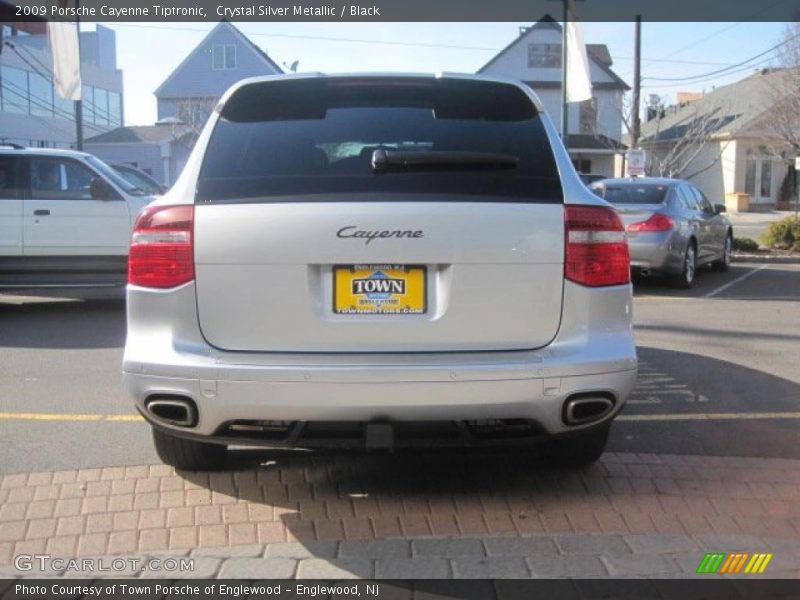Crystal Silver Metallic / Black 2009 Porsche Cayenne Tiptronic